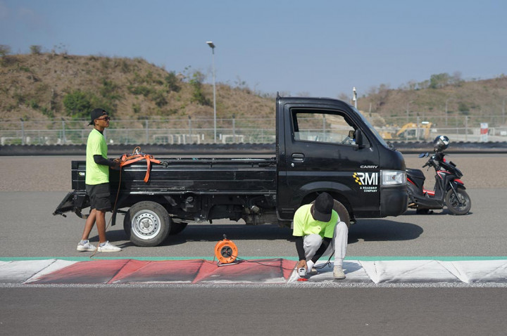 Sirkuit Mandalika Bersolek Jelang MotoGP Indonesia