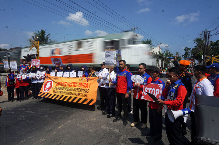 KAI Daop 5 Purwokerto Gelar Sosialisasi Perlintasan Sebidang