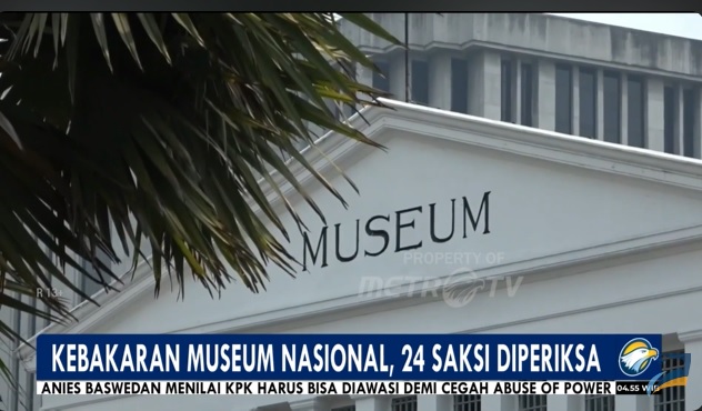 Bertambah Lagi, Polisi Periksa 24 Saksi untuk Usut Kebakaran Museum Nasional