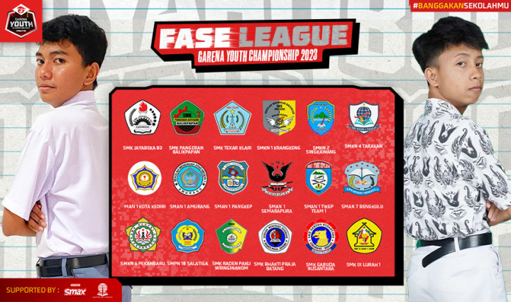 18 Sekolah Siap Unjuk Gigi di League Phase GYC 2023 Free Fire