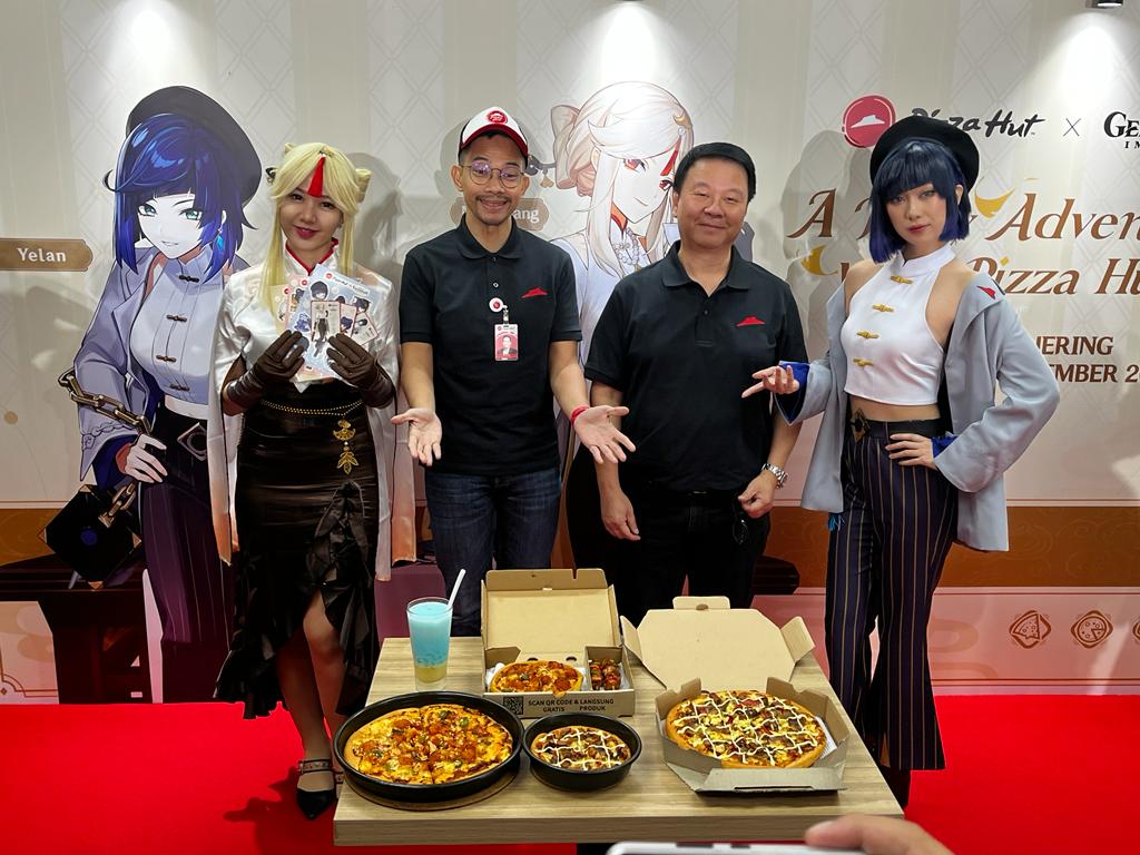 Kolaborasi Pizza HUT Indonesia X Genshin Impact berlangsung sejak 18 September – 29 Oktober 2023. Dok. A. Firdaus/Medcom