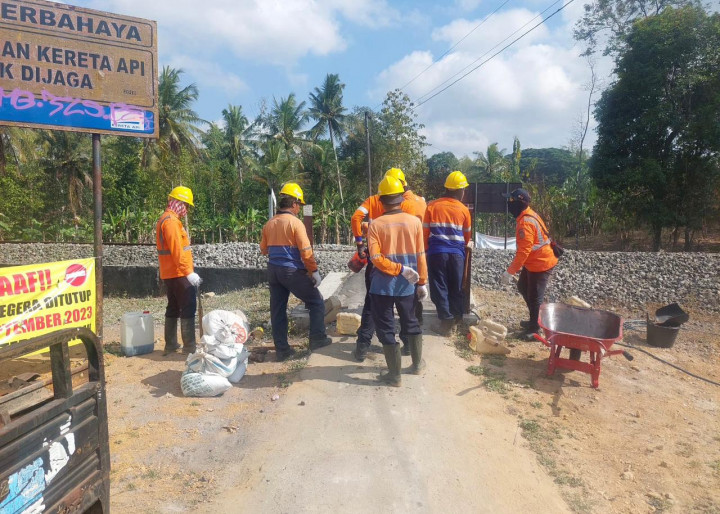 Daop 6 Tutup Permanen Perlintasan Sebidang di Bantul