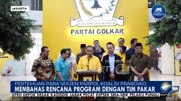 Partai Pendukung Prabowo Sepakati Program Kampanye ‘17,8,45’