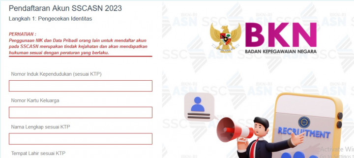 86,65% Instansi Selesai Verval Formasi Seleksi CASN 2023