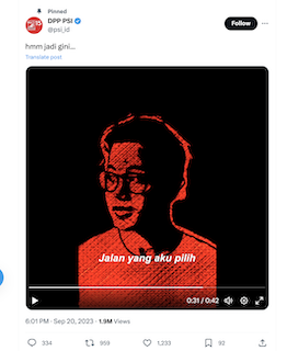 Tiba-tiba PSI Unggah Video 'Kaesang' Mantap Masuk Politik untuk Indonesia