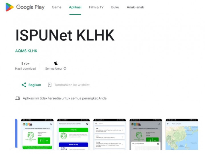 Bisa Diandalkan, ISPUNet Jadi Referensi Informasi Pemantauan Kualitas Udara