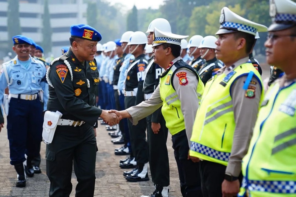 Danpuspom Gelar Apel Kesiapan HUT TNI