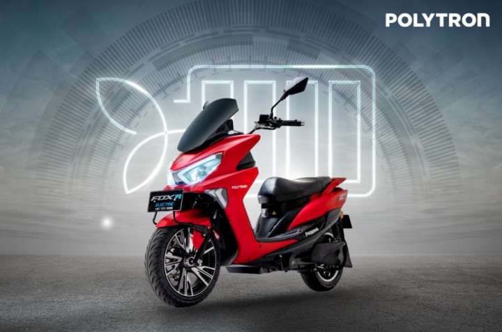 Dukung Udara Bersih, Polytron Perkenalkan Fox-R, Motor Listrik Bersubsidi
