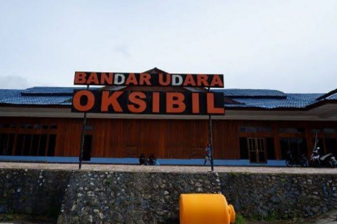 Bandara Oksibil, Kabupaten Pegunungan Bintang Papua Pegunungan. (ANTARA/HO/Dokumen Pribadi)