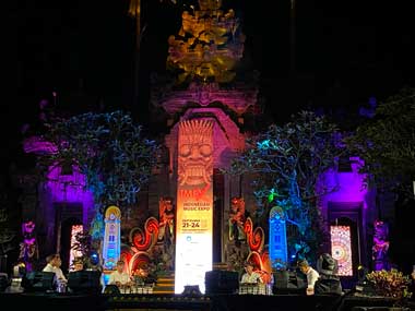 Indonesian Music Expo 2023 Dibuka dengan Gamelan Bali Purba