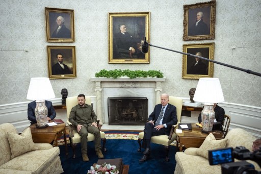 Diterima Biden di Gedung Putih, Zelensky Dapat Dukungan Tanpa Henti