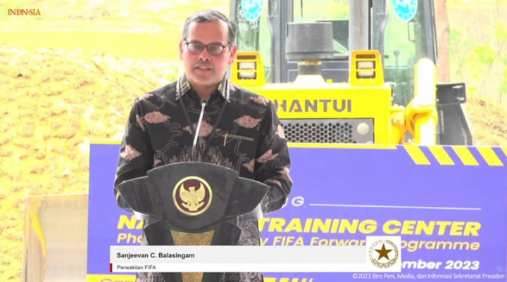 Sumbang Dana untuk Bangun <i>Training Center</i> di IKN, FIFA: Investasi untuk Masa Depan Indonesia