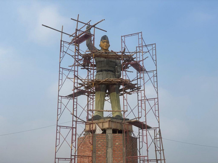 Viral Patung Bung Karno Tembem, Warganet: Anggaran Rp500 Juta tapi Hancur, Paling...