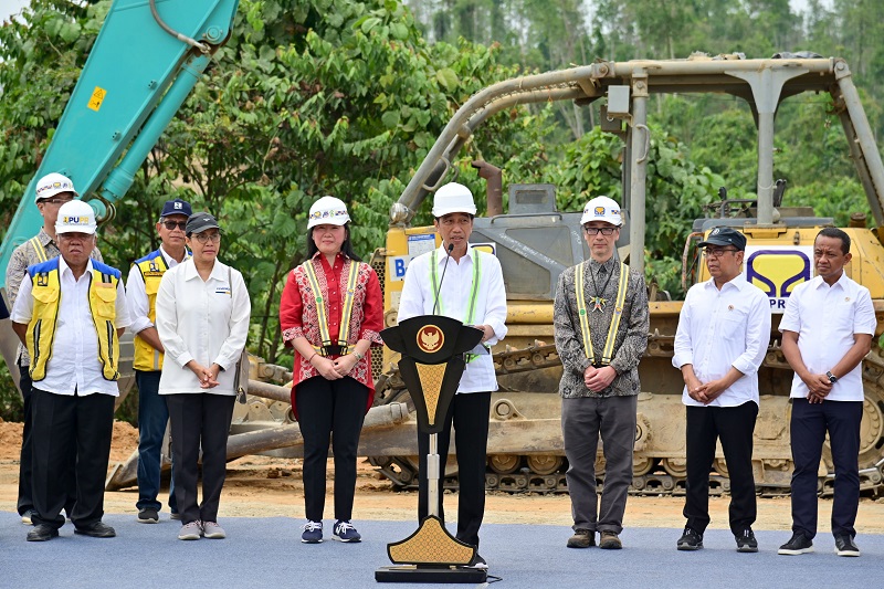 Presiden Jokowi Groundbreaking Pembangunan Rumah Sakit Pertama di IKN