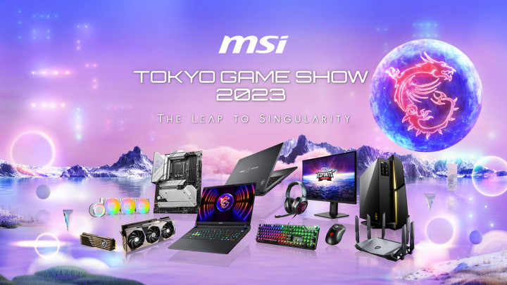 MSI Pamer Beberapa Produk di Gelaran Tokyo Game Show 2023