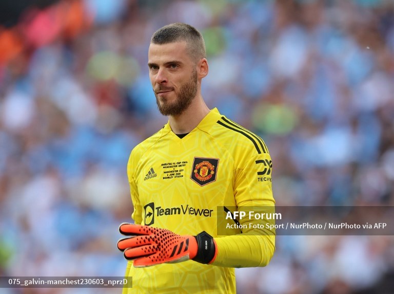 David De Gea saat berseragam Manchester United-Foto AFP