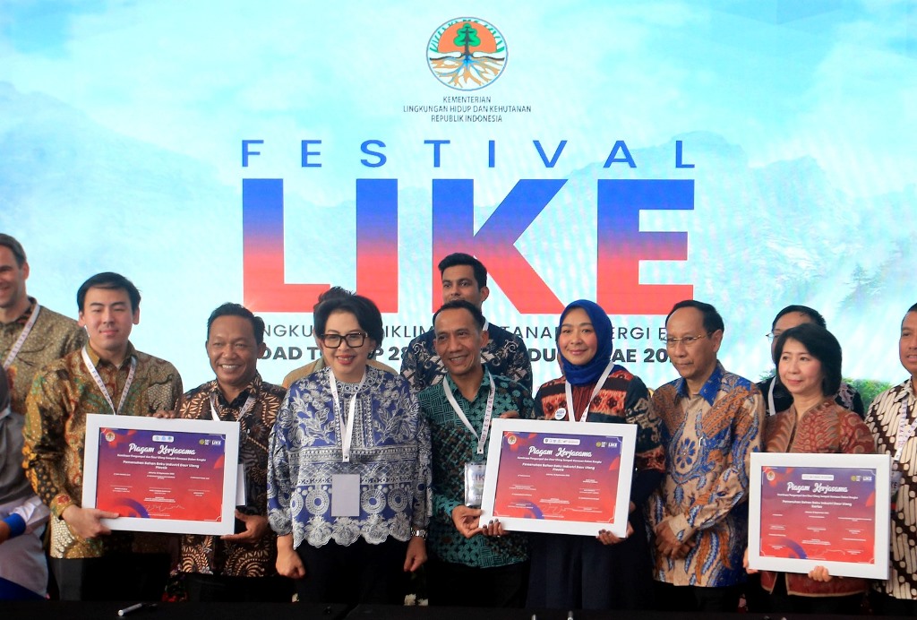 Partisipasi Danone-Aqua di Festival LIke menjadi bentuk komitmen melestarikan lingkungan. Dok. Ist