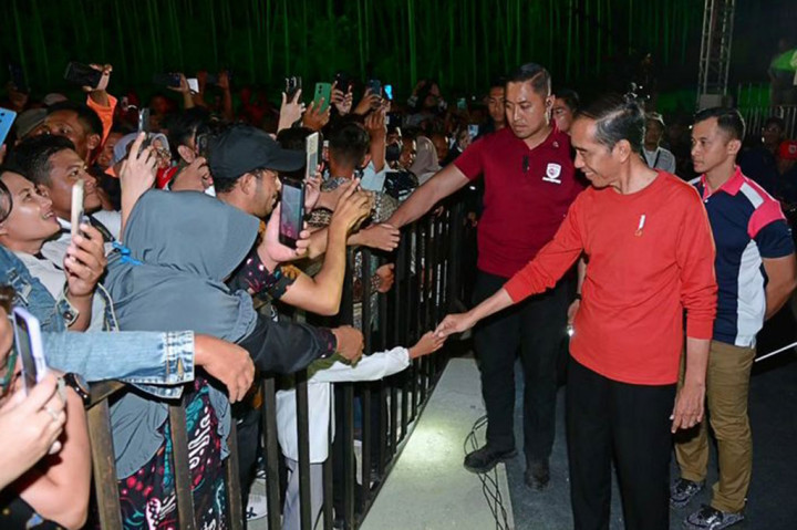 Terima Kasih Jokowi untuk Pekerja dan Warga di IKN