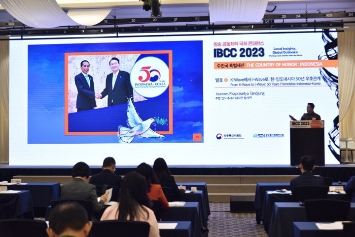 RI Jadi Negara Kehormatan pada Konferensi Penyiaran International di Korsel