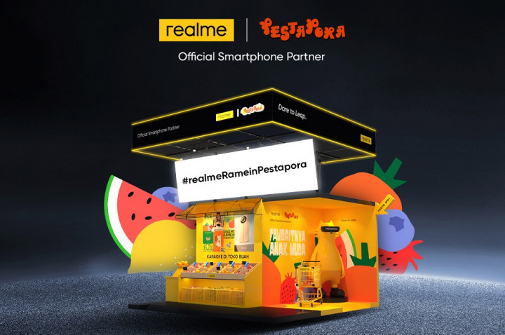 Realme Jadi Mitra Smartphone Pestapora 2023