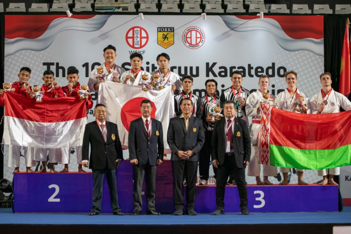 Perdana! Indonesia Gelar Kejuaraan Dunia The 10th Shitoryu Karatedo International Championships