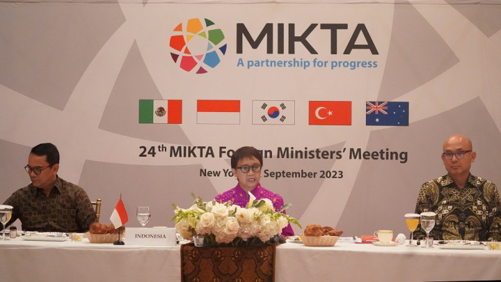 Menlu Dorong MIKTA Jadi Kekuatan Positif yang Berdampak Besar