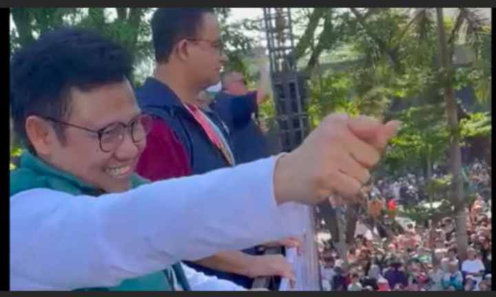 Sejuta Orang Hadiri Jalan Gembira Amin, Muhaimin Ucapkan Terima Kasih kepada Tamsil