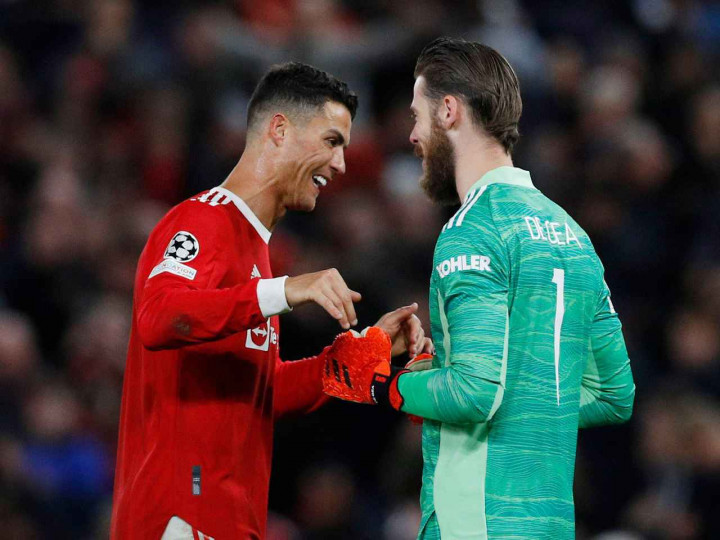 Tak Tega Lihat De Gea <i>Nganggur</i>, Cristiano Ronaldo Siap Bantu!
