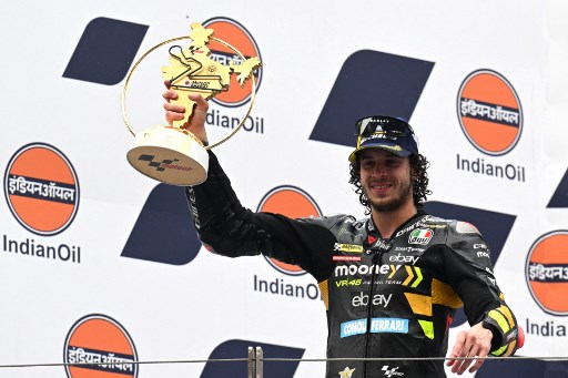 Marco Bezzecchi jadi Pembalap Pertama yang Menjuarai MotoGP India
