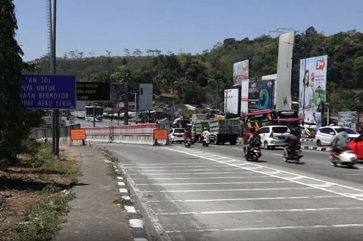 Rawannya Jalan Menurun di Simpang Exit Tol Bawen