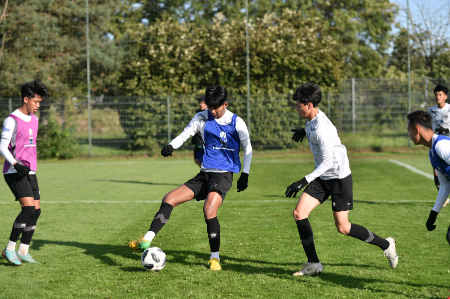 Suasana latihan timnas U-17 di Jerman. (Foto: Dok.PSSI)