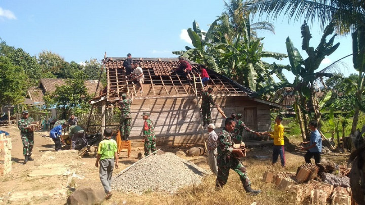 Kementerian PUPR Gandeng TNI Bedah 170 Rumah Warga OKU