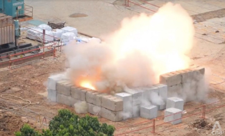 Militer Singapura Jinakkan Bom Era Peninggalan Perang Dunia