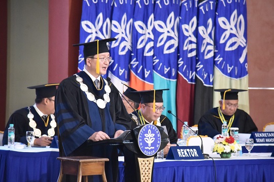Rektor Seoul National University (SNU) Ryu Hong Lim. DOK IPB