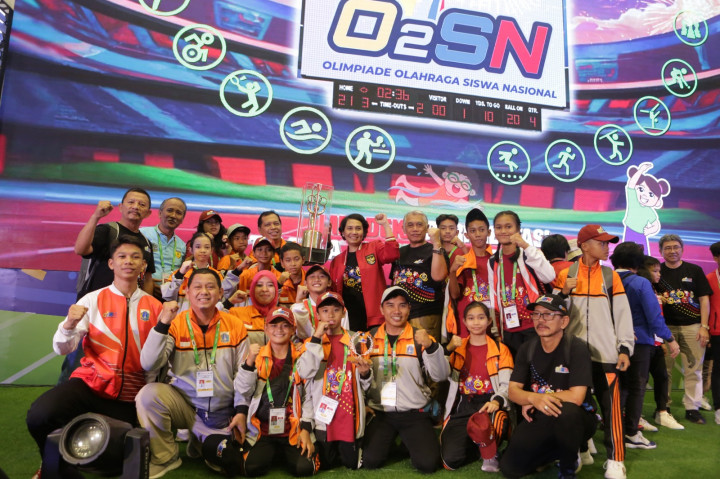 Borong 43 Medali, DKI Jakarta Juara Umum Olimpiade Olahraga Siswa Nasional 2023