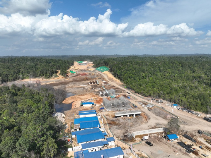 Progres Pembangunan Jalan Tol IKN Sudah Setengah Jalan, Tahun Depan Kelar