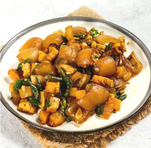 Kikil Bumbu Kecap Cabai Hijau Pedas Manis