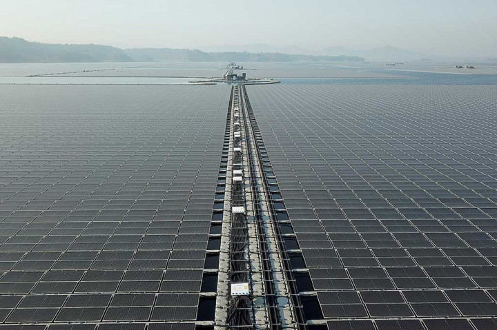Melihat PLTS Terapung Terbesar di Asia Tenggara