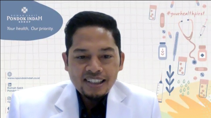 dr. Amir Shidik, Sp.M., Subs. K. B. R Rumah Sakit Pondok Indah. Dok. Aulia/Medcom