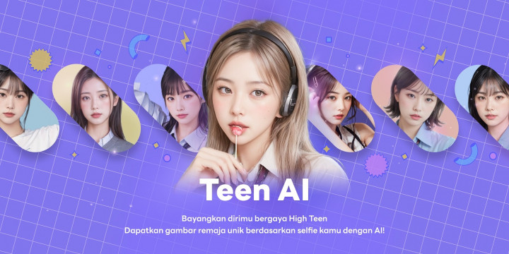 Line Teen AI Bisa Tampilkan Foto Kamu Era 90an