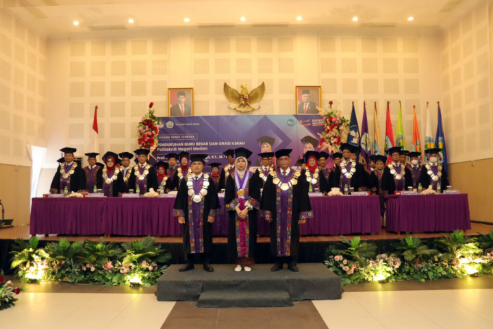 Pertama Kali, Polmed Memiliki Guru Besar