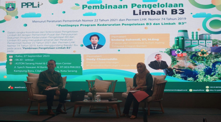 DLHK Banten Ancam Police Line Perusahaan Perusak Lingkungan