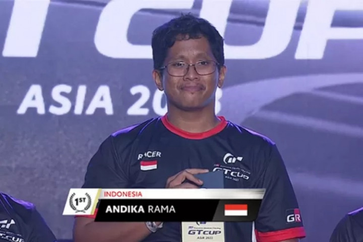 Andika Rama Maulana Sabet Gelar GR GT Cup Asia 2023