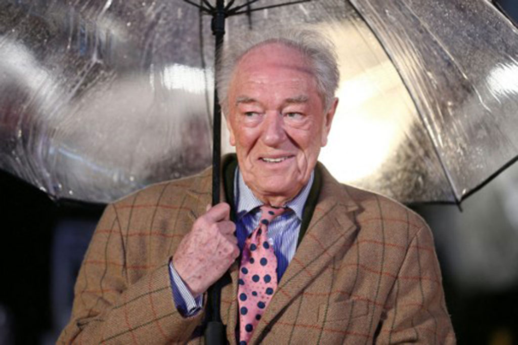 Michael Gambon pemeran Dumbledore di Film Harry Potter meninggal dunia akibat pneumonia, foto: AFP PHOTO/Daniel Leal/Justin Tallis