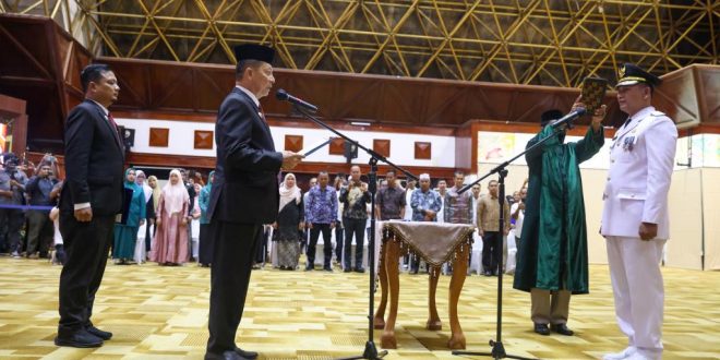 Cut Syazalisma Dilantik Sebagai Pj Bupati Aceh Selatan