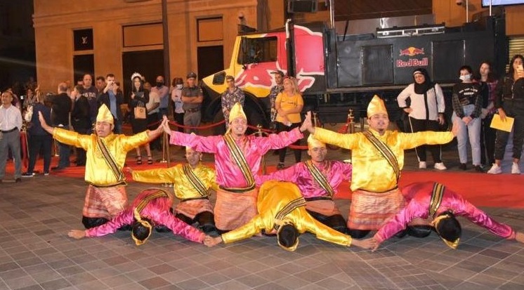 Ilustrasi tari saman. DOK Kemenlu RI