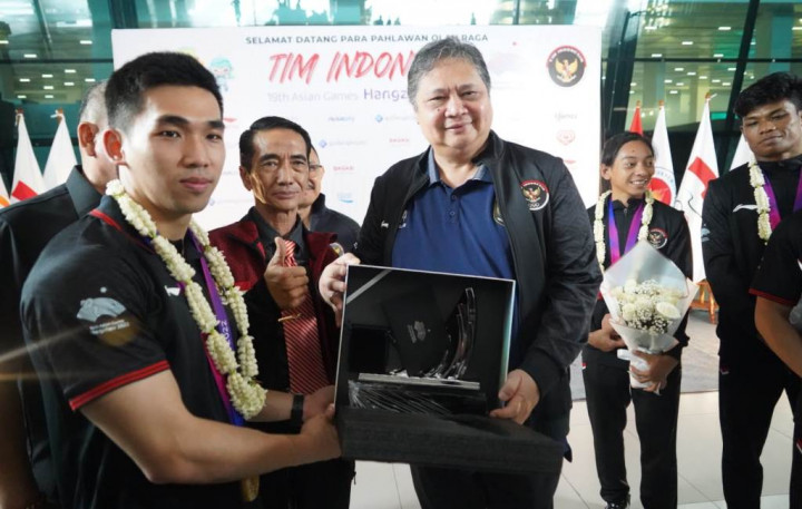 Airlangga Bangga dengan Capaian Medali Atlet Wushu di Asian Games 2022