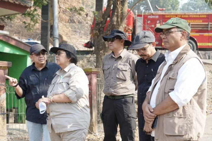 Menteri LHK <i>Road Trip</i> Jawa Analisis Kebakaran di Sejumlah TPA