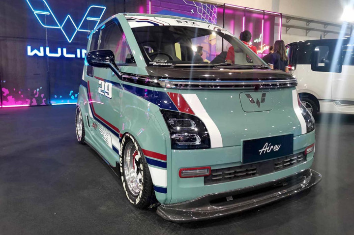 Dandani Wuling Air ev Bergaya Mobil Balap, Ada Suaranya Loh!