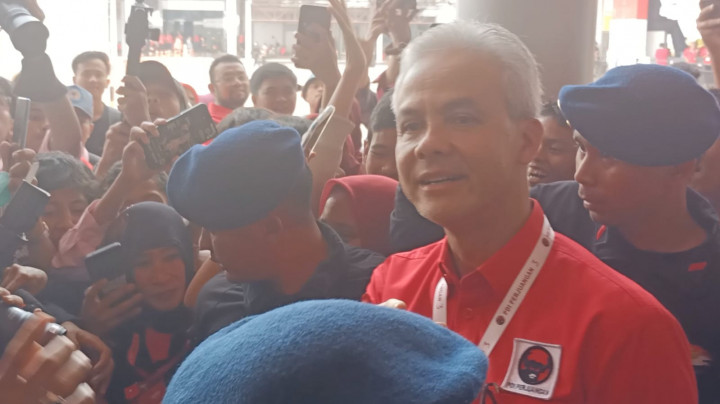 Ganjar Absen di Penutupan Rakernas IV PDIP, Ada Apa?